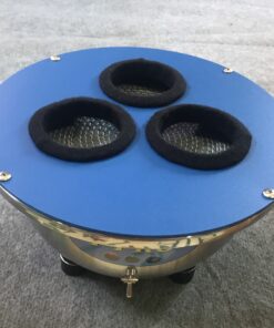 Máy lau bi inox, 3 Bi