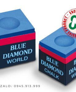 Lơ Bida hiệu Longoni Diamond - KIM CƯƠNG XANH hàng chính hãng (Hộp 2 viên)