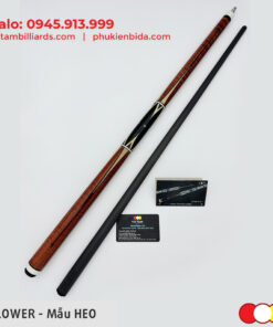 Cơ Bida 3 Băng Full Carbon JFLOWER - Mẫu HEO