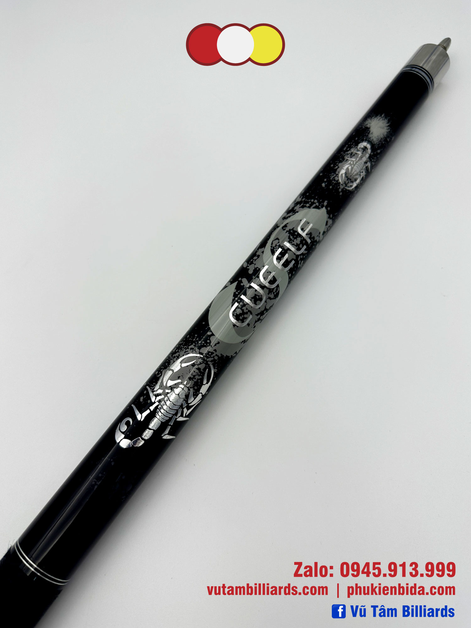 Cơ Lỗ Pool: Cue ELF Bạc - Ảnh 3