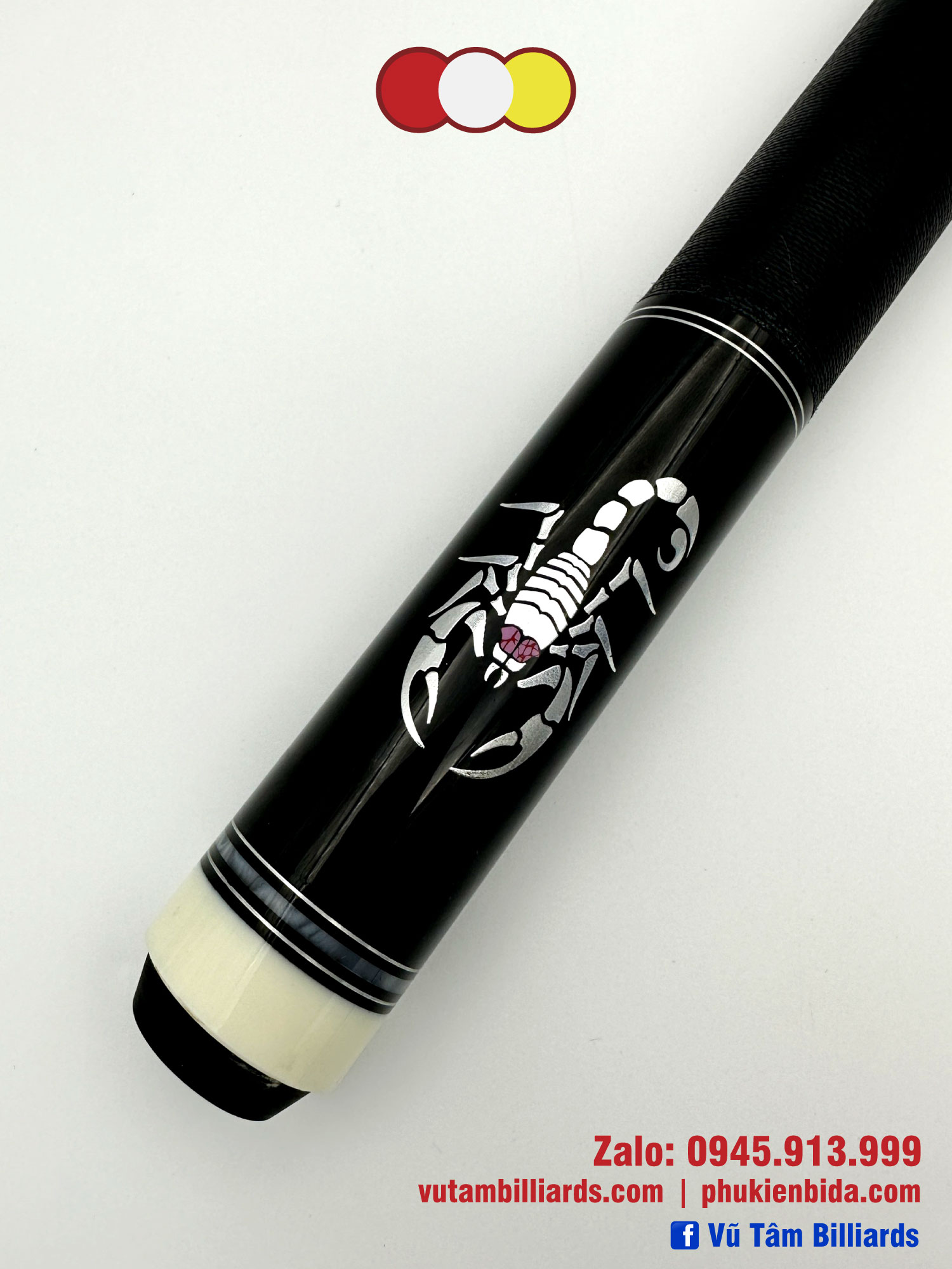 Cơ Lỗ Pool: Cue ELF Bạc - Ảnh 5