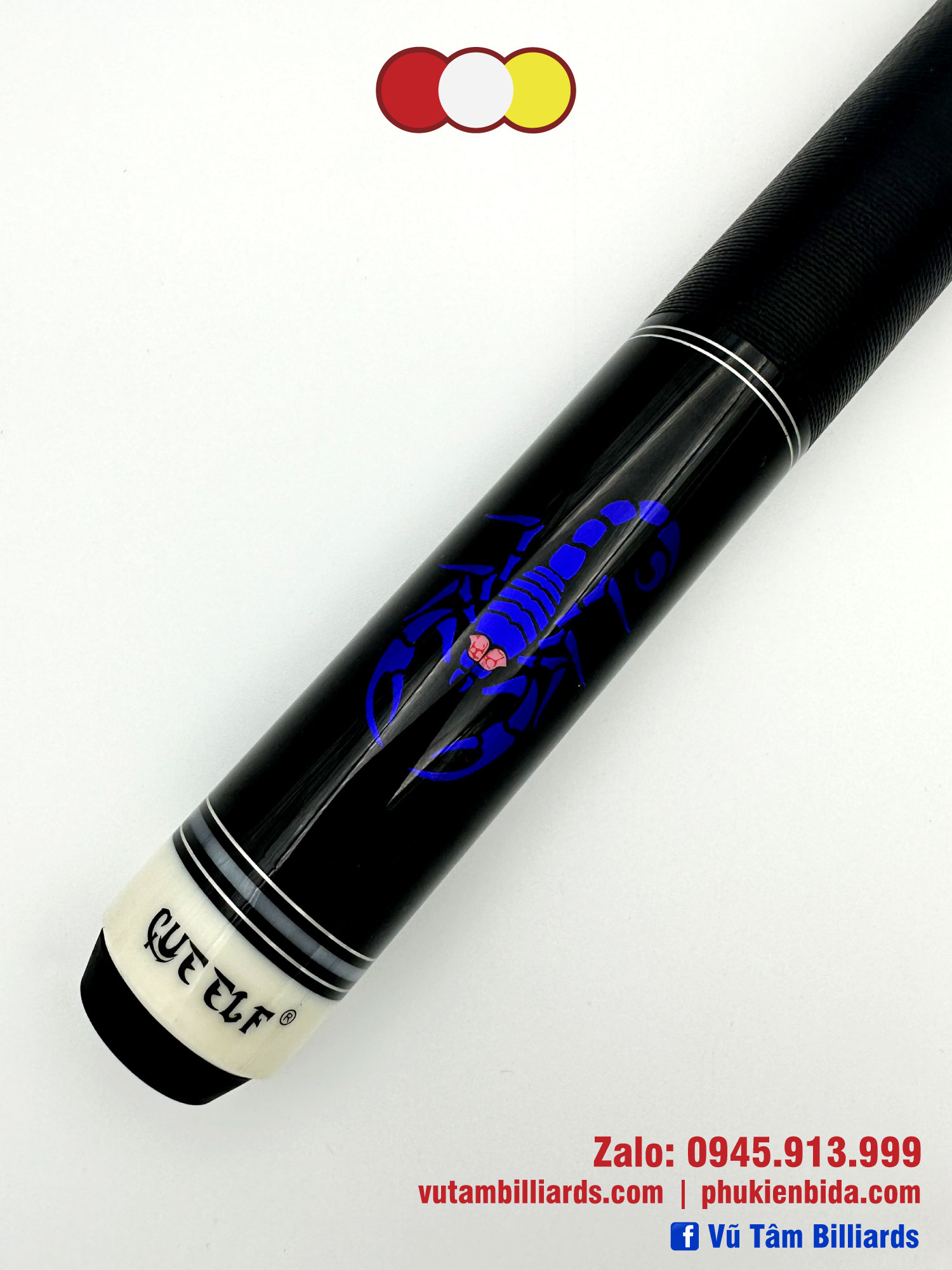 Cơ Lỗ Pool: Cue ELF Tím - Ảnh 5