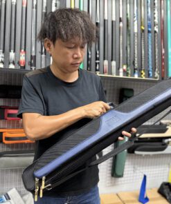 Bao cơ TINA 1x2. Màu Đen Phối Xanh